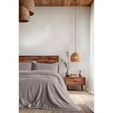 Mila Battaniye Seti Çift Kişilik Vizon - 220 x 240 cm