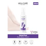 Mila Care Health&Beauty Velvet Foot Topuk Çatlak ve Ayak Bakım Kremi 100ml