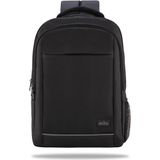 Mila Serisi W500 -15.6 Inch KI3-01-003 Network 4 Serisi - reflektörlü- Lenovo,hp,asus,monster,macbook,mac Air Uyumlu Laptop Sırt Çantası - Siyah - 15.6-16 inch