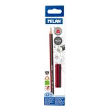Milan 0712370312 Graphite 12 Adet Silgi Kurşun Kalem