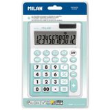 MILAN 151812IBGGRBL TURKUAZ 12 HANELİ HESAP MAKİNESİ