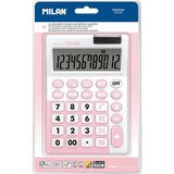 Mılan 151812IBGPBL Pembe 12 Haneli Hesap Makinası