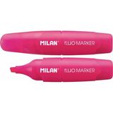 Milan Fosforlu Kalem Capsule Fluo Pembe 12 Li