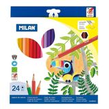 Milan N:80024 Altıgen 24'lü Colours Kuru Boya