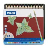 Milan N:80058 24'lü Metal Kutu Kuru Boya
