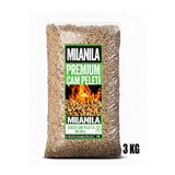 MilaNila Pelet Yakıt 3 KG Çam Yakıtı Soba Yakıtı Pelet Yakıt Dumansız %100 ÇAM