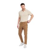 Milano Erkek Camel Pamuklu Likralı Slim Fit Pantalon Camel 34
