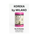 Milano Koreka by - 72 Pembe Tek Yumak 100gr 220metre YIKANABİLİR RAFYA