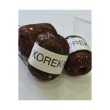 Milano Koreka Pırıltı Payetli Çikolata Kahve - PR183- 50 gr 180 Metre