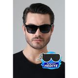 MİLANO KORS Erkek Siyah Gövde Siyah Cam Metal Detay Güneş Gözlüğü