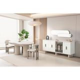 Milano Mdf Yemek Odası - Aytaşı - 6 Sandalye