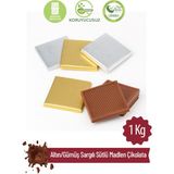 Milat Altın/gümüş Sargılı Sütlü Madlen Çikolata 1 Kg.