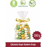 Milat Çikolata Kaplı Badem Draje 500 g - 1 Adet