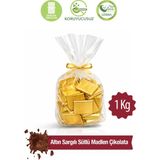 Milat Çikolata Milat Altın Sargılı Sütlü Madlen Çikolata 1 Kg - 1 Adet