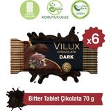 Milat Çikolata Milat Bitter Tablet Çikolata 6 × 70 g - 1 Adet