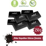 Milat Çikolata Milat Napoliten Dökme Bitter Çikolata 250 g - 1 Adet