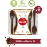 Milat Çikolata Milat Sütlü Kaşık Çikolata 6 × 48 g - 1 Adet