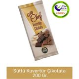 Milat Mychef Sütlü Kuvertür Çikolata 200 g - 200 gr