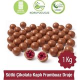 Milat Sütlü Çikolata Kaplı Frambuaz Draje 1 Kg