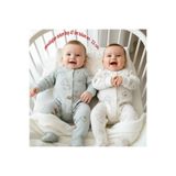 milay's life home collections yenidoğan 0-1 ay bebeklere çıtçıtlı patikli %100 pamuktan 2li çift renk tulum