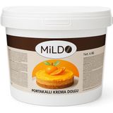 Mildo Portakallı Krema Dolgu 6 kg - Pasta ve Tatlılar Için Dolgu Kreması