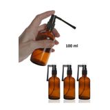 Milea 3 Adet Ağız Boğaz Sprey Şişesi Amber Cam 100 ml