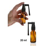 Milea Ağız Boğaz Spreyi Şişesi Amber Cam 20 Ml