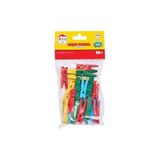 MİLEO AHŞAP RENKLİ 45MM MANDAL