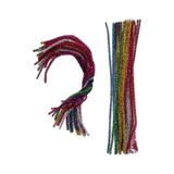 mileo şönil 6mmx30 cm simli renkler 25 li 1823 - Yok
