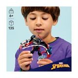 Miles Morales Robotu, Örümcek Adam 2099’A Karşı 76337-6 Yaş Üzeri Kız ve Erkek Çocuklar Için 2 Minifigür Içeren Yaratıcı Oyuncak Yapım Seti, Rol Yapma Oyuncağı, Hediye Fikri (135 Parça)