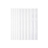 Milet Kayreb Spiral Plastik Helezon 8 Mm Şeffaf 100 Lü (1 PAKET 100 ADET)