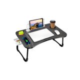 miletus Laptop Standı Usb'li Çekmeceli Çocuk Çalışma Sehpası Yatak Sehpası Ders Çalışma Masası Ders Masası S