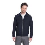 Miley Erkek Lacivert Slim Fit Esneyen Kumaş Baharlık Trenç Ceket-Mont Lacivert 48
