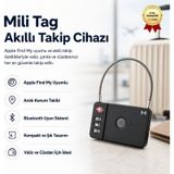 Mili Tag Valiz Takip Cihazlı Gps Apple Find My Çocuk Valiz Akıllı Konum Takip Cihazı Apple Uyumlu -959
