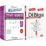 Milimetrik Yayınları TYT AYT Geometri Seti ve Ankara Kitap Merkezi Yayınları Dil Bilgisi Soru Bankası Seti 2 Kitap