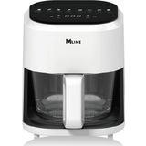 Miline Cam Hazne 4Lt Airfryer Sıcak Hava Fritözü