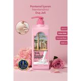 Milk Baobab Pantenol İçeren Nemlendirici Duş Jeli Original Body Wash (Damask Rose)