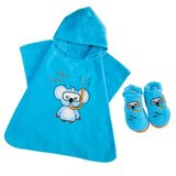 Milk Moo Soft Cuddles Milk&Moo Çocuk Panço ve Ev Terliği Cool Koala