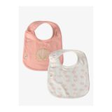 Milk & Muffin bayramlık mama önlüğü kız çocuk Deniz Kabuğu Ve Şeftali Rengi Organik Bebek