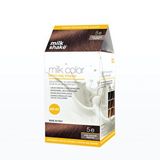 milk shake Milk Color Eko Kalıcı Saç Boyası Seti 5e Açık Kestane Egzotik