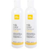 Milk Shake Milk Color Shampoo 250ml - Boyalı Saçlar için Yumuşatıcı ve Koruyucu Şampuan, Süt Proteinleri ve Bitki Özleri İçerir (2 paketi)
