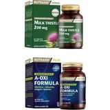 Milk Thistle 60 Tablet + A-Oxi Formula 60 Kapsül