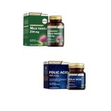 Milk Thistle 60 Tablet + Folik Asit Takviyesi 400 Mcg 100 Tablet
