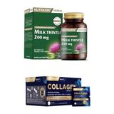 Milk Thistle 60 Tablet + Hidrolize Toz 30 Saşe