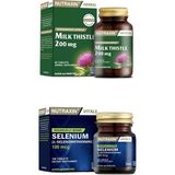 Milk Thistle 60 Tablet + Selenyum 100 Mcg 100 Tablet