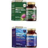 Milk Thistle 60 Tablet+Omega-3 2000 Mg 60 Yumuşak Kapsül