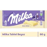 Milka Beyaz Çikolata 80 gr - 70 gr