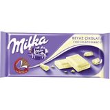 Milka Beyaz Tablet Çikolata 80 gr Kremalı Lezzet
