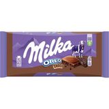 Milka Oreo Choco Sütlü Bisküvi Parçalı Çikolata 100 G (7'li Paket)