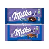 Milka Oreo İkili Tablet Çikolata Paketi Milka Oreo İkili Tablet Çikolata Paketi 2 Adet
